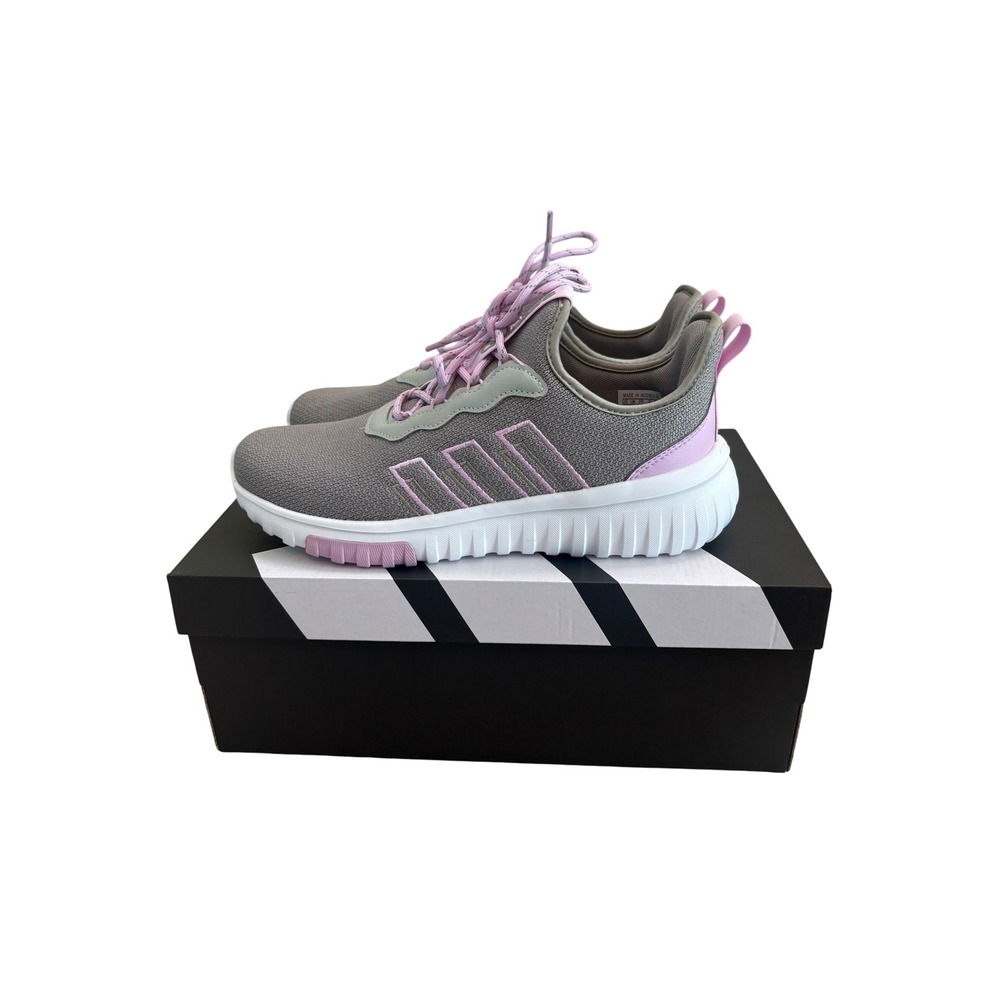 adidas Kaptir Flow 2.0 K Gray Pink Kids' Sneakers US 6.5Y / 7.5W Lightweight NEW
